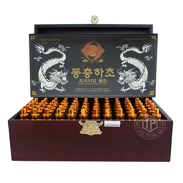 Nước đông trùng hạ thảo Hàn Quốc 60 ống chính hãng