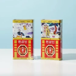 Hồng sâm củ khô hộp thiếc Bio 150g Chính hãng Hàn Quốc