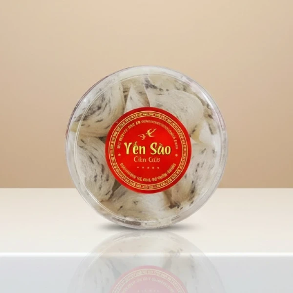 Tổ Yến Sào Cần Giờ còn lông hộp 100g loại 1