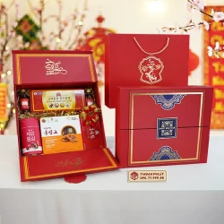 Hộp Quà Xuân Bách Lộc - Set 27 - Hộp quà tặng tết cao cấp Xuân 2026