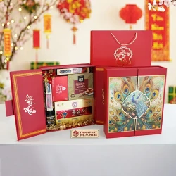 Hộp Quà Xuân Bách Lộc - Set 60 - Hộp quà tặng tết cao cấp Xuân 2026