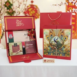 Hộp Quà Xuân Trường Thọ - Set 35 - Hộp quà tặng tết cao cấp Xuân 2026