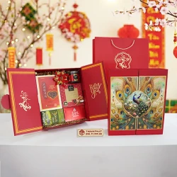 Hộp Quà Xuân Vạn Phúc - Set 61 - Hộp quà tặng tết cao cấp Xuân 2026