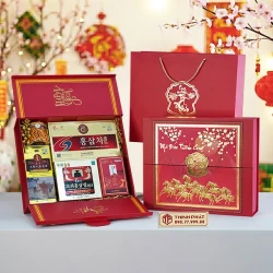 Hộp Quà Xuân Bách Lộc - Set 06 - Hộp quà tặng tết cao cấp Xuân 2026