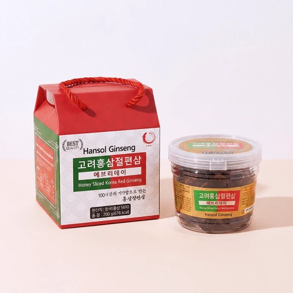 Sâm lát tẩm mật ong Hàn Quốc hộp 200g