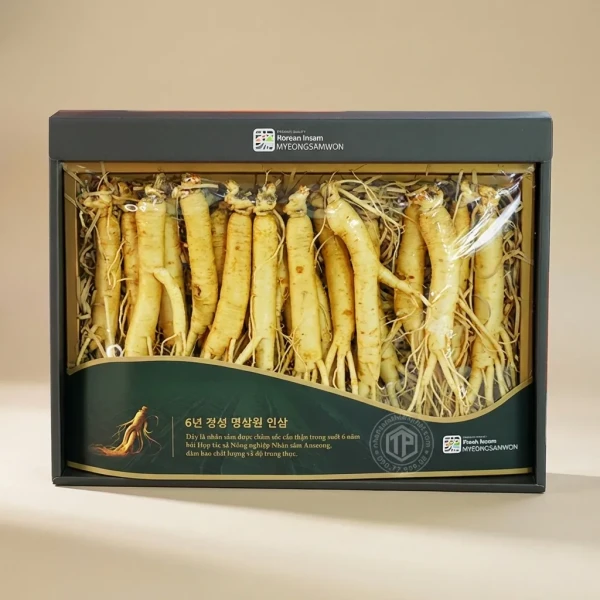 Nhân sâm tươi Hàn Quốc loại 1 nhập khẩu kg 20 củ