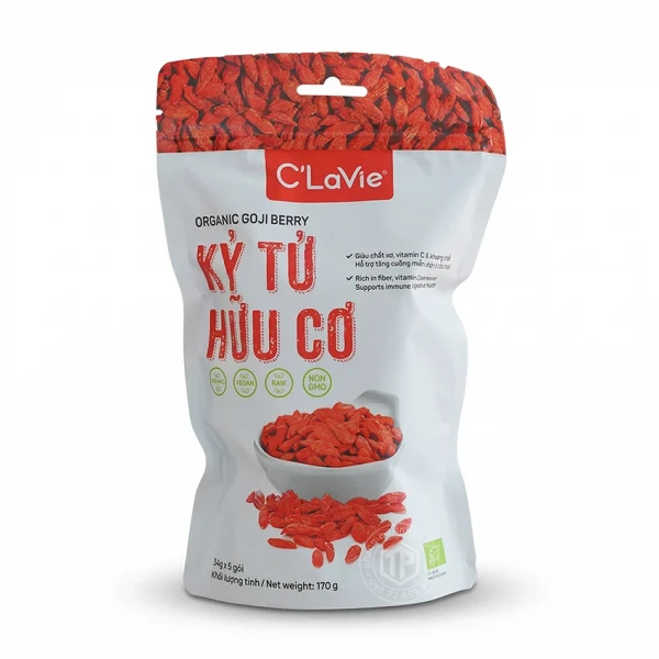 Kỷ tử hữu cơ Goji Berries túi 170g
