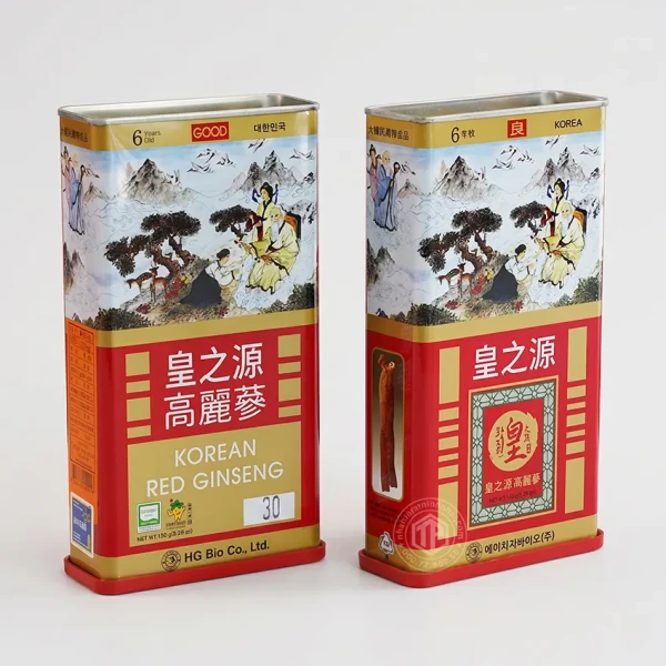Hồng sâm củ khô hộp thiếc HG Bio 150g chính hãng Hàn Quốc