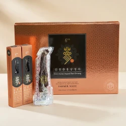Hồng sâm Hàn Quốc nguyên củ tẩm mật ong chính hãng hộp 400g