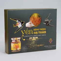 Yến đông trùng hạ thảo có đường hộp 6 lọ
