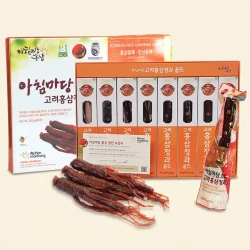 Hồng sâm Hàn Quốc Geumsan nguyên củ tẩm hộp 300g 8 củ lớn