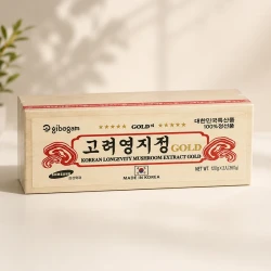 Cao linh chi Hàn Quốc sao vàng Gold hộp gỗ 3 lọ x 120g