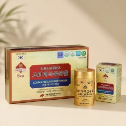 Bột thái cực sâm Hàn Quốc Daedong hộp 3 lọ x 100g