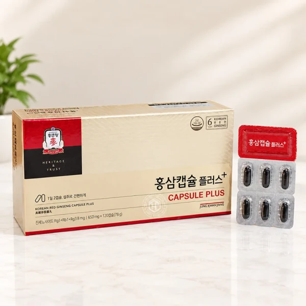 Viên Hồng Sâm Hàn Quốc Cao Cấp KGC Jung Kwan Jang 2 hộp x 150 Viên