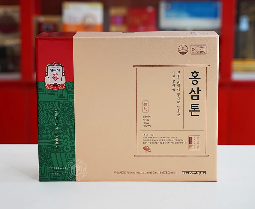 Nước hồng sâm Plus Mild 60 gói Sâm Chính phủ Hàn Quốc cao cấp