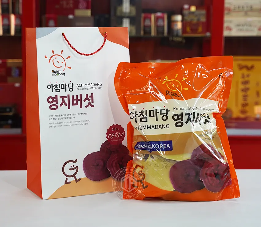 Nấm linh chi đỏ Hàn Quốc loại 1 kg 6-8 tai