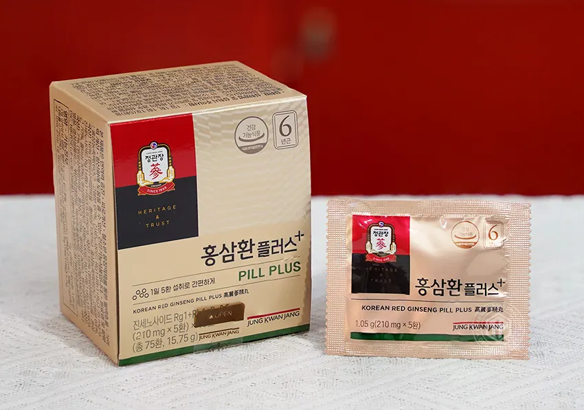 Viên cao hồng sâm cao cấp KGC Jung Kwan Jang pill plus hộp 75 viên Viên cao hồng sâm cao cấp KGC Jung Kwan Jang pill plus hộp 75 viên