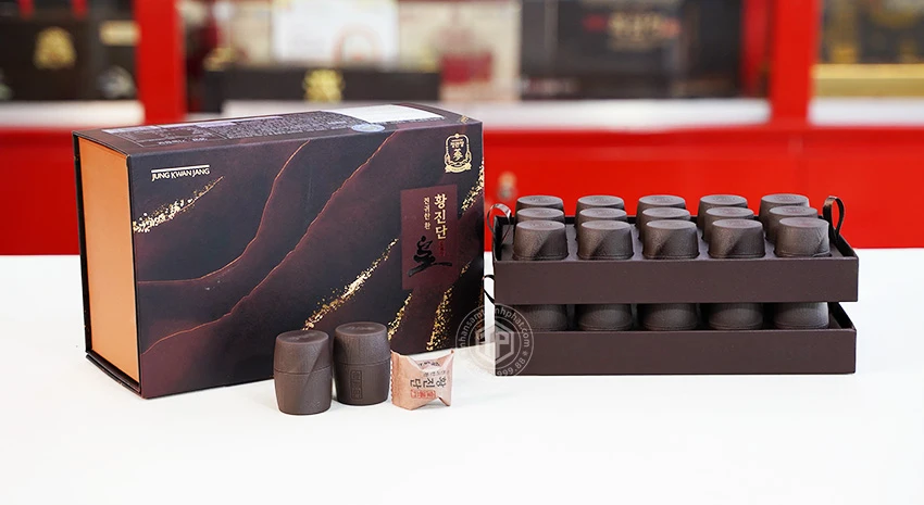 Viên hồng sâm linh đan Chính phủ Hàn Quốc Jung Kwan Jang KGC hộp 30 viên Viên hồng sâm linh đan Chính phủ Hàn Quốc Jung Kwan Jang KGC hộp 30 viên