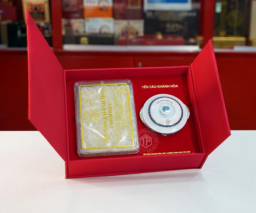 Tổ Yến Sào Khánh Hòa yến đảo hộp quà tặng 50g - 015G